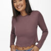 ONLY KITTY RIBBED CROP TOP - Image 4