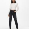 ONLY KITTY RIBBED CROP TOP - Image 2