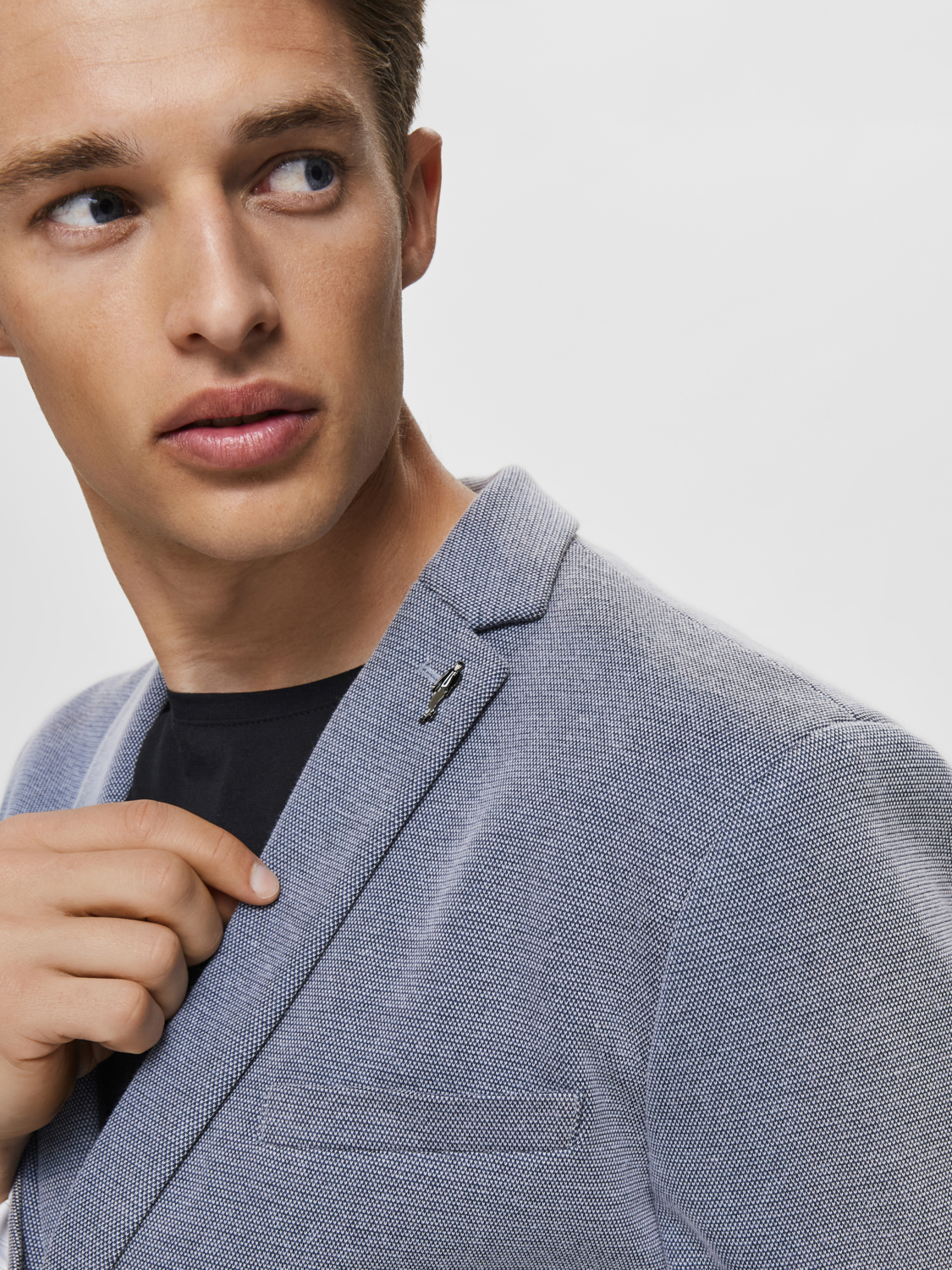 SELECTED KNIT UNSTRUCTURED BLAZER Anthonys Fashion