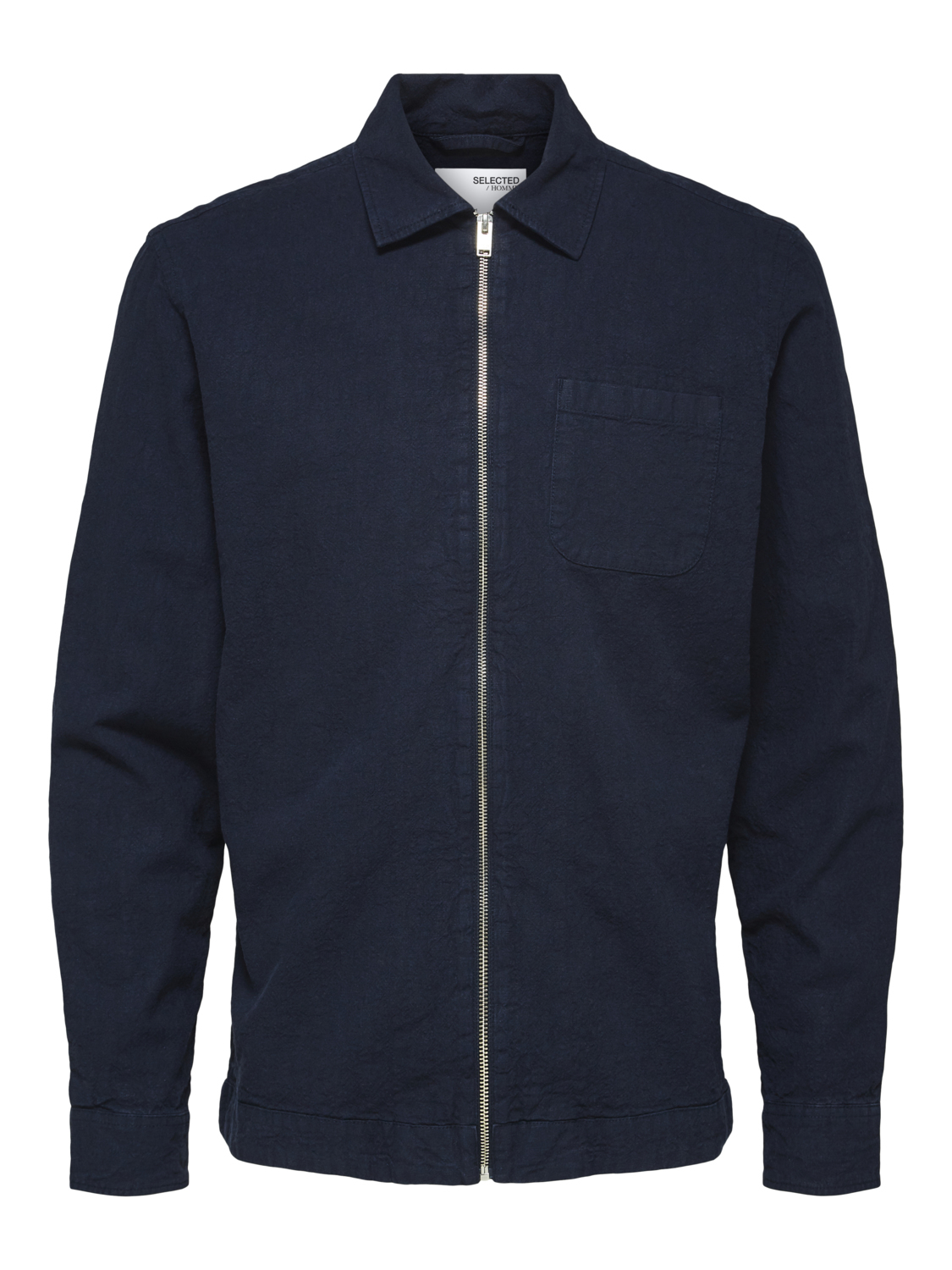 SELECTED ZIP UP OVERSHIRT - Anthonys Fashion