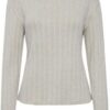 B.YOUNG MOCK NECK LIGHT SWEATER